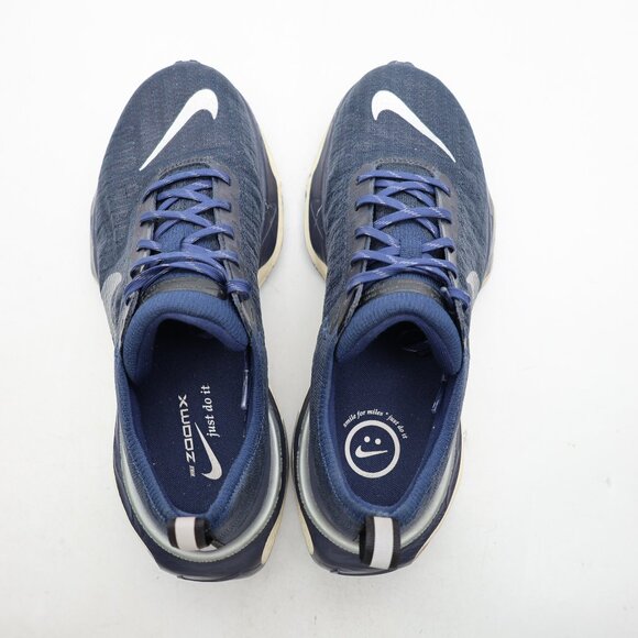 Nike ZoomX Invincible 3 Men's Size 10 Running Shoes Navy Blue Comfort Sneakers - Picture 7 of 9